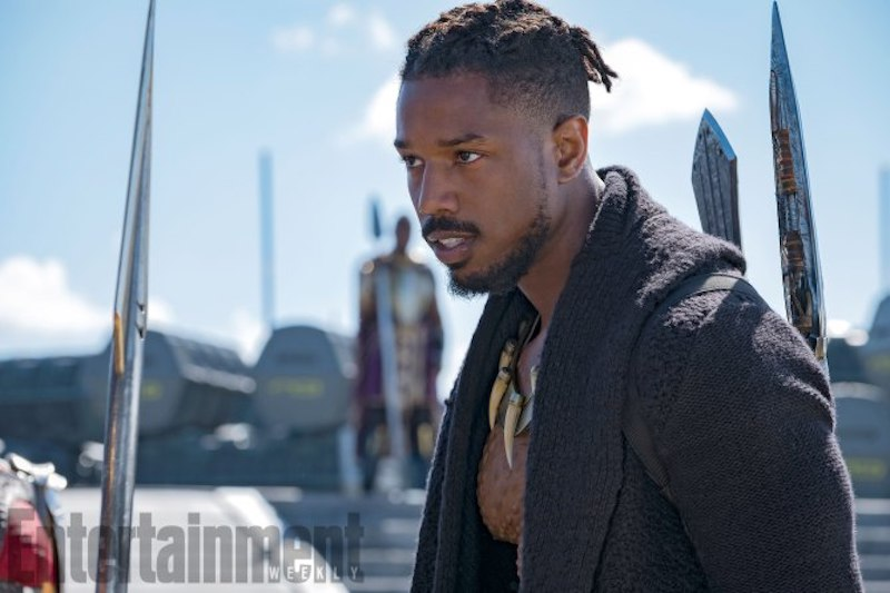 Illustration for article titled What Do the Markings On Killmonger's Skin Mean In Black Panther?